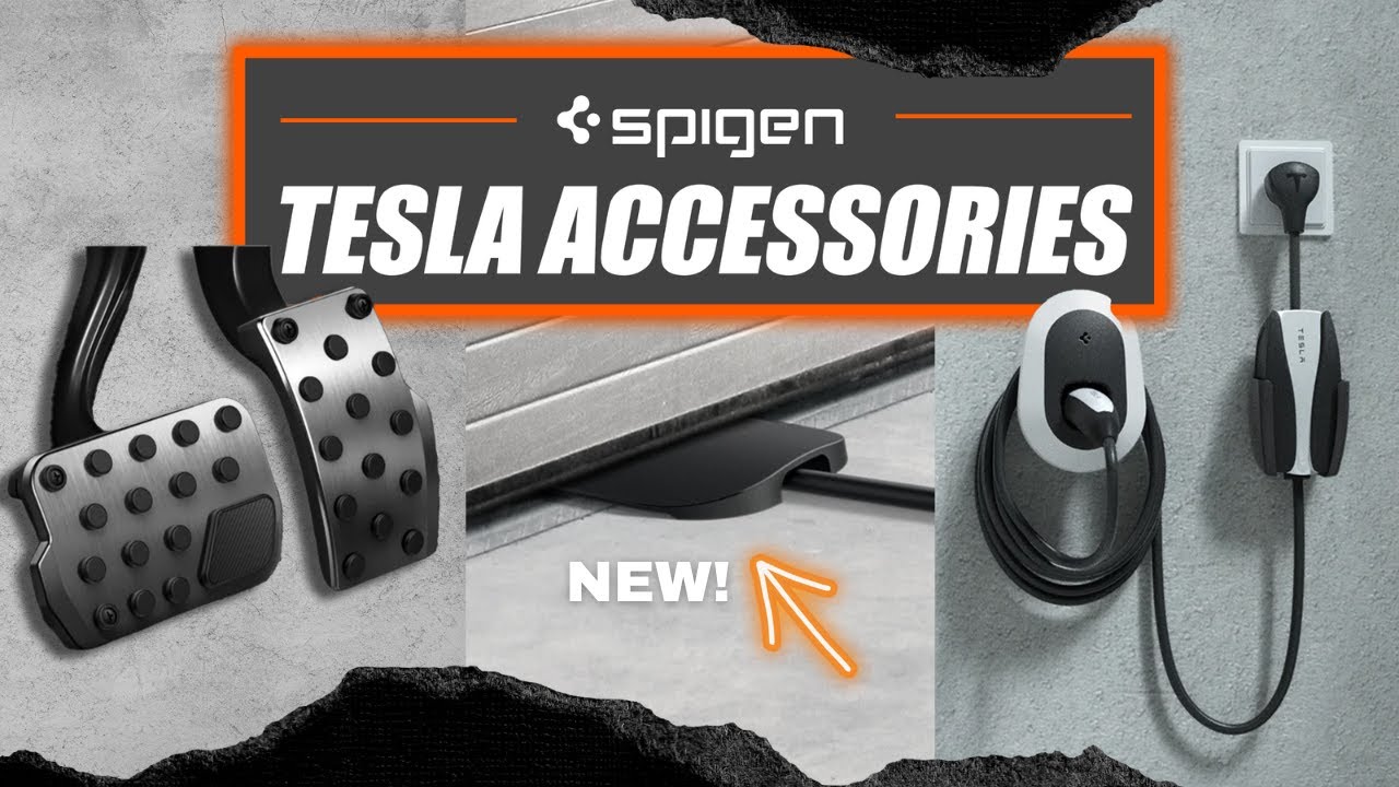 Phone Case Maker Spigen Makes TESLA ACCESSORIES? Let's Check Them Out! 