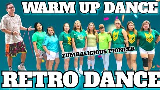 WARMUP - RETRO DANCE | REMIX | DANCE WORKOUT | ZUMBA | RETRO REMIX | SIMPLE DANCE