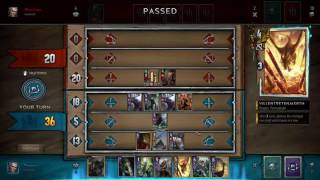 Gwent: Skellige (Morkvarg and Olgierd) vs Monsters (Consume Variant)