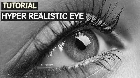 How to Draw Hyper Realistic Eye For Beginners | Tutorial| Step by Step