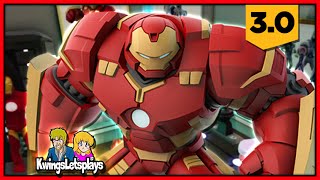 Welcome to K-Box in Disney Infinity 3.0! Today IRON MAN HULKBUSTER blasts out of the Toy Box & does some Interior Decorating