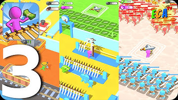 ⭐Weapon Master 3D⭐ Walkthrough Gameplay Part 3 Build And Manage A Weapon Shop Android iOS