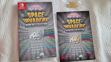 Space Invaders Invincible Collection Nintendo Switch (Strictly Limited) unboxing and review!