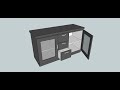 Membuat Credenza dengan Sketchup