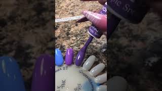 20 shades of spring!  #dnd #swatching watch me swatch #spring #fyp #pi