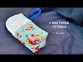 2 WAY POUCH TUTORIAL ‖ BACK TO SCHOOL #HandyMum