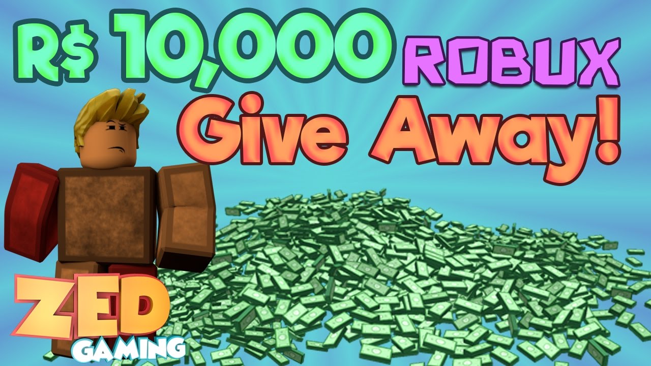 Roblox R10000 Robux Giveaway Youtube