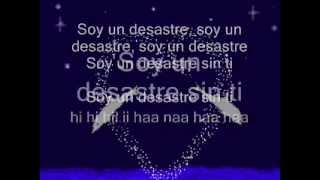 Video voorbeeld van "soy un desastre con letras(timbiriche)"