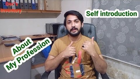 First Video || About Introduction & My Profession  |🐥🐓|