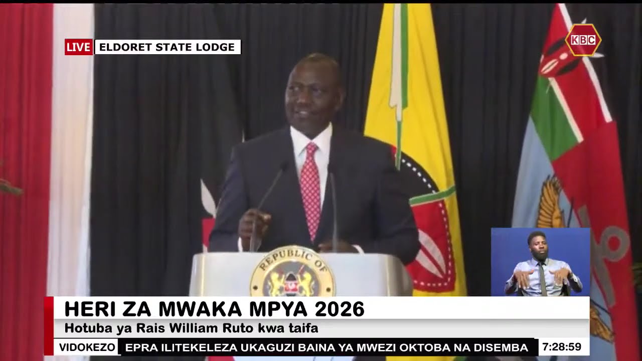 President Ruto : I have never looked forward to a new year the way I look forward to 2026