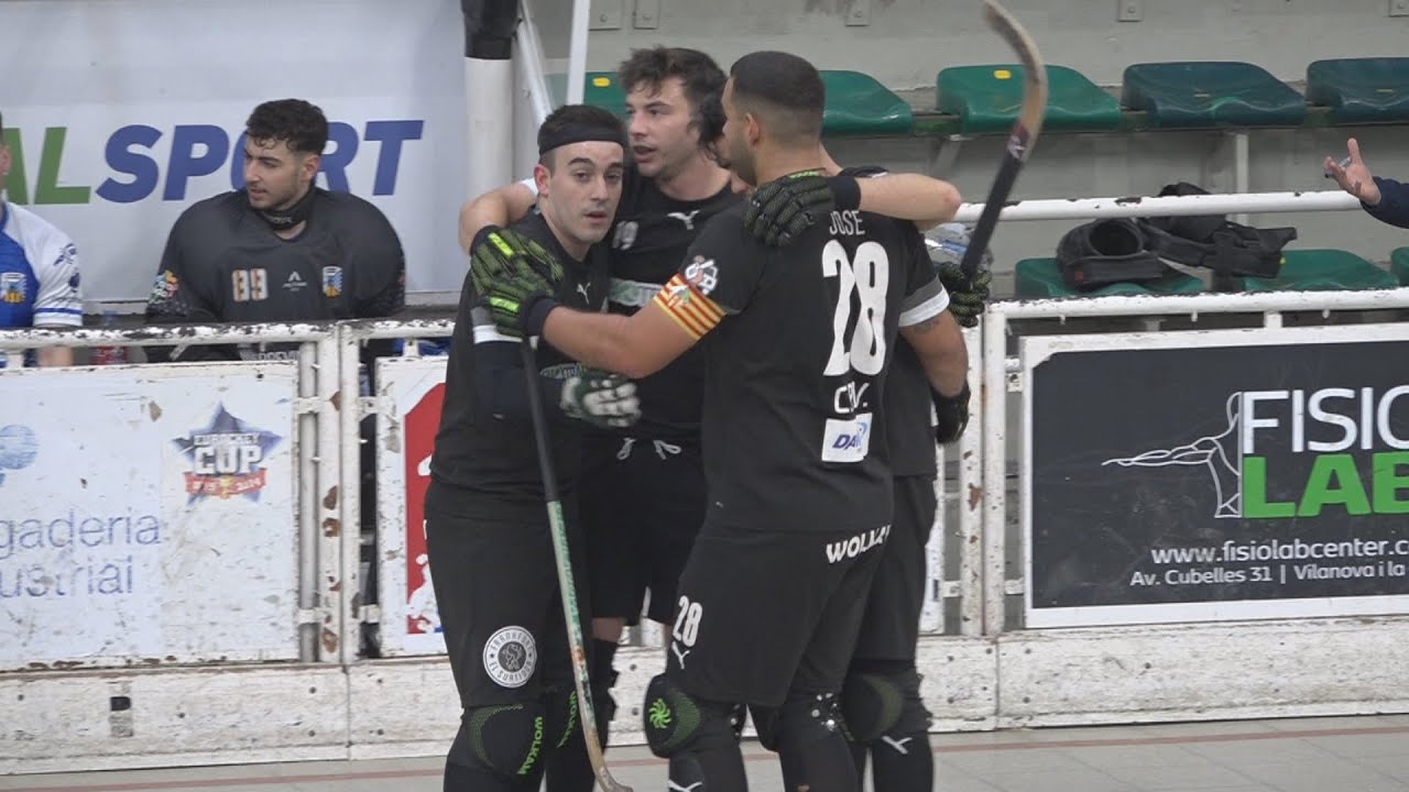 El CP Vilanova enceta el 2025 golejant el Mollerussa amb un Gual i Lecha 'on fire'