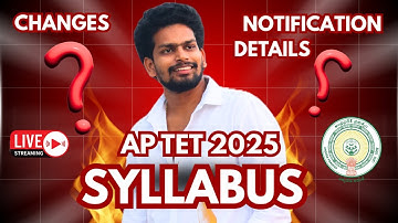 AP Tet Notification 2026 | Ap Tet Syllabus 2025 in Telugu | Ap Tet Full Information 2025 | Ap Tet