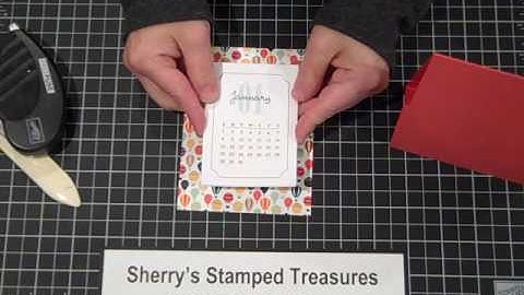 How to Create a Desktop Easel Calendar