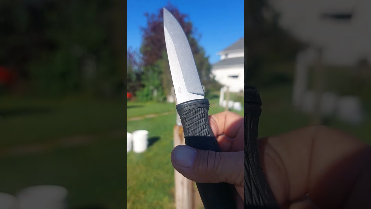 GONZO FIXED BLADE, AWESOME FACTORY EDGE 