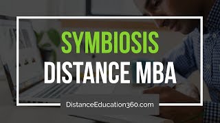 Symbiosis SCDL Distance Learning MBA (PGDBA) Symbiosis SCDL Distance Learning MBA (PGDBA)