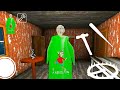 Playing as baldi Granny | granny house escape | horror game [ MODE MENU ]