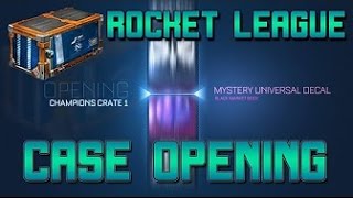 MYSTERY UNIVERSAL DECAL | Rocket League Crate Unboxing