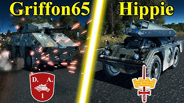 New British FERRET SWINGFIRE vs Rank 6 Player - Warno 1v1