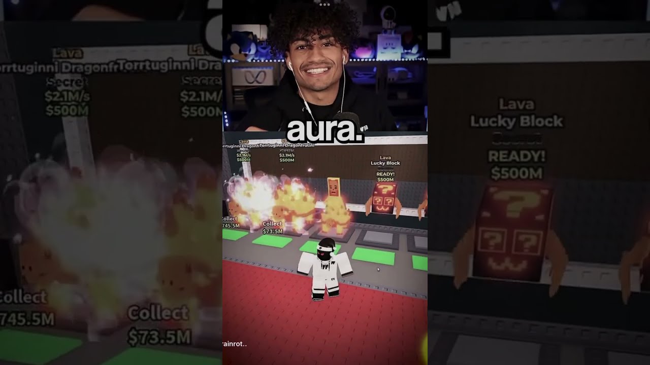 Foltyn Has Serious Aura Roblox Cool Foltynfamily Stealabrainrot