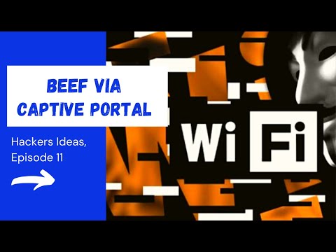 How to use BeeF with the Captive Portal || By a Hacker || WiFi Pen testing ||