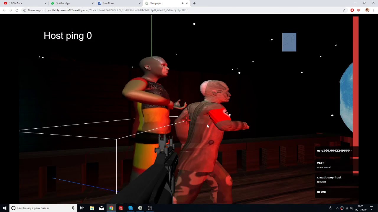Construct 2 multiplayer 3D - YouTube