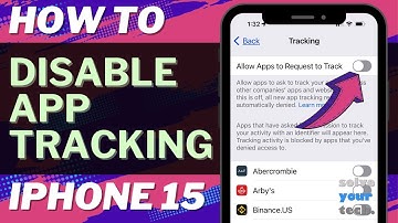How to Disable App Activity Tracking on iPhone 15
