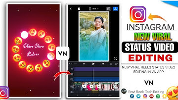 New Trending Instagram Viral Status Video Editing in Vn App | New Lofi Remix Status video Editing