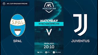 AFL22. AFL Cup Красная Пресня. Day 1. SPAL - Juventus