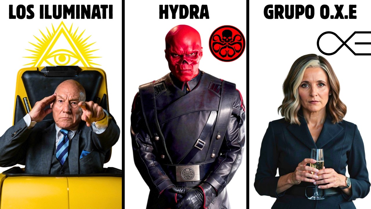 Todas las Organizaciones SECRETAS de Marvel EXPLICADAS en Detalle