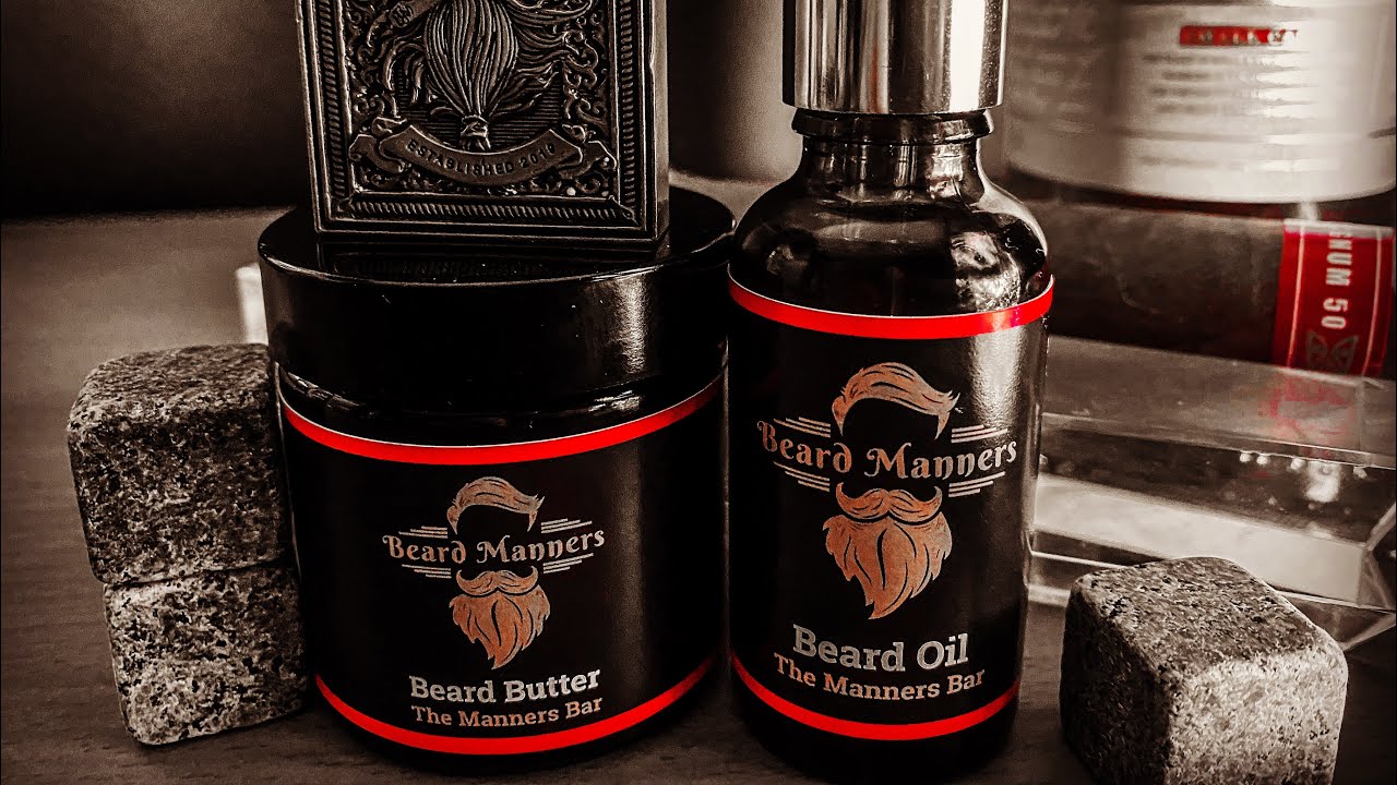 BEARD PRODUCT REVIEW "Beard Manners scent The Manners Bar" YouTube