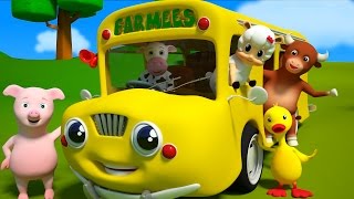 Miniatura de vídeo de "Las ruedas del autobús | Y muchas más canciones infantiles | Farmees"