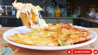 Perfect Crispy Cheese Potatoes  Delicious Cheese breakfast | NO Fry | EASY Cheesy Potato Bake |