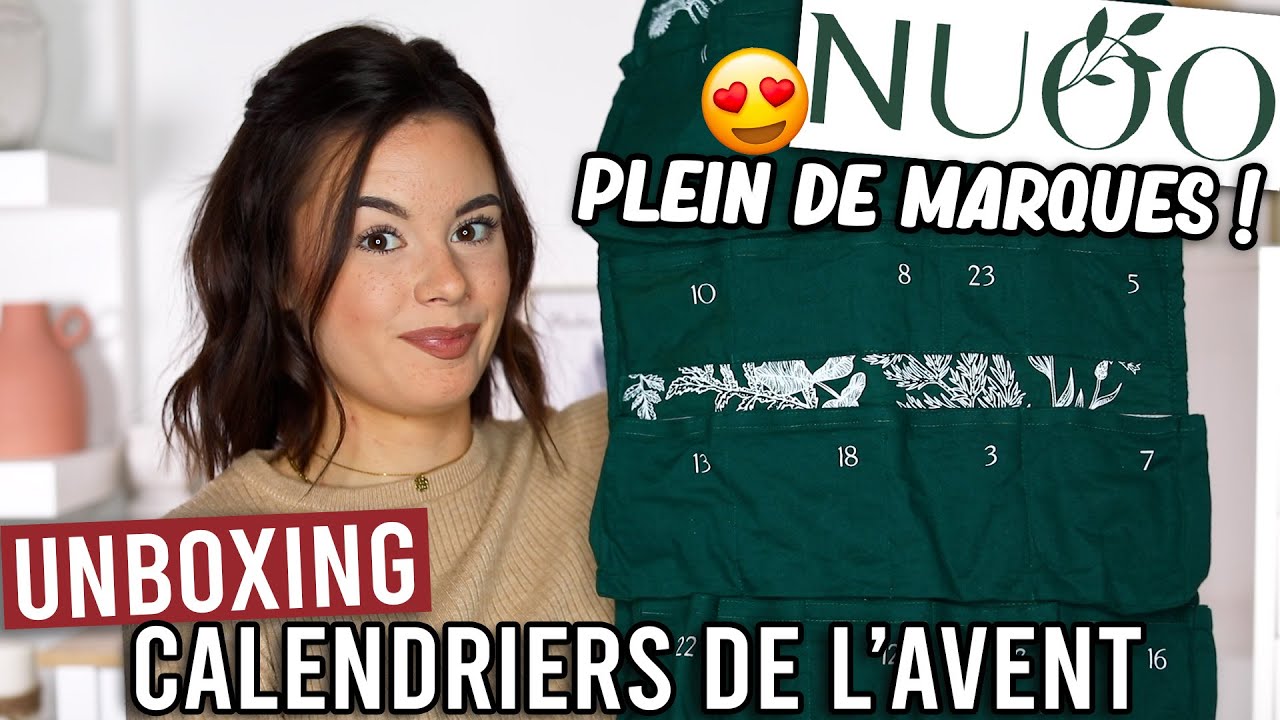 UNBOXING • Calendrier de l'avent Nuoo : plein de marques & bio - le meilleur ?!  (99€)