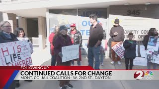 Rally continues call for change at Montgomery County Jail