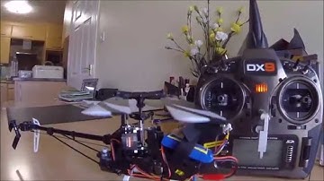 Dx9 Blade 180cfx settings for servo centre bind button save