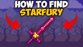 Terarria How To Find Starfury 1.4.4.9 | Terraria Starfury Seed 1.4.4.9 screenshot 3