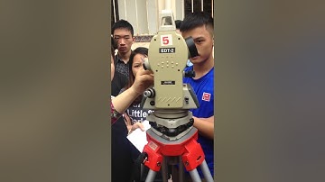 [TRẮC ĐỊA _ ĐH GTVT] Thực hành trắc địa - Hướng dẫn sử dụng máy Kinh vĩ P1