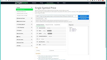 Get Bitcoin and cryptocurrency price data via API call with Python