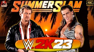 Rowdy Roddy Piper VS. Shawn Michaels | WWF |  [WWE2k23 unedited  4K PS5  GAMEPLAY] screenshot 2