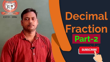 DECIMAL FRACTION || RECURRING DECIMAL FRACTION || WORKSHOP CALCULATION AND SCIENCE