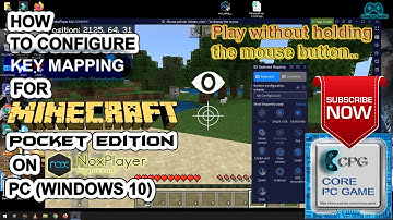 How to setup key mapping for Minecraft PE on PC | how to setup keyboard mouse for MCPE | NOX Player.