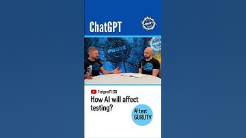 New episode: How will AI affect the world of software testing? Link in description #softwaretesting