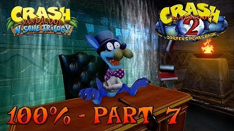 Crash Bandicoot 2 - N. Sane Trilogy - 100% Walkthrough, Part 7: Ripper Roo
