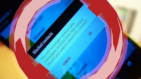 HTC ONE M8 Block Spam Calls/Text Messages