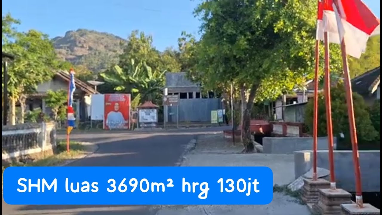 TERJUAL❌️ Lahan perkebunan SHM luas 3.690 m² hrg 130jt. Lokasi Desa Gentan Kec Bulu Kab Sukoharjo