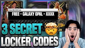 *NEW* 3 SECRET LOCKER CODES IN NBA 2K20 MYTEAM 😱BEST HIDDEN LOCKERS CODES EVER IN NBA 2K20 MY TEAM
