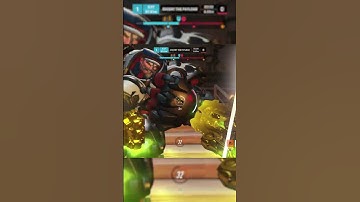 Orisa The Red-Nosed Reindeer in Overwatch 2!!!  #overwatch #orisa #christmas