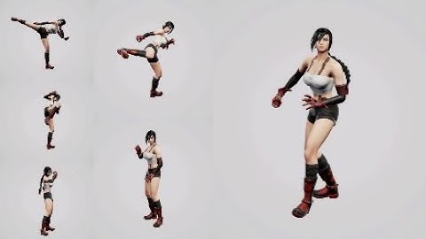 Soul Calibur Final Fantasy VII Creations: TIFA