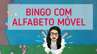 Bingo do Alfabeto  Atividade de Alfabetização e Letramento