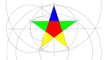 Draw a five-pointed star